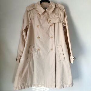 Vintage Ralph Lauren Beige Double-Breasted Trench Coat